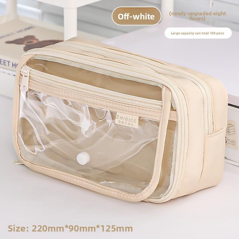 Style Small Capacity Pencil Case With Durable Fabric For Students Girls