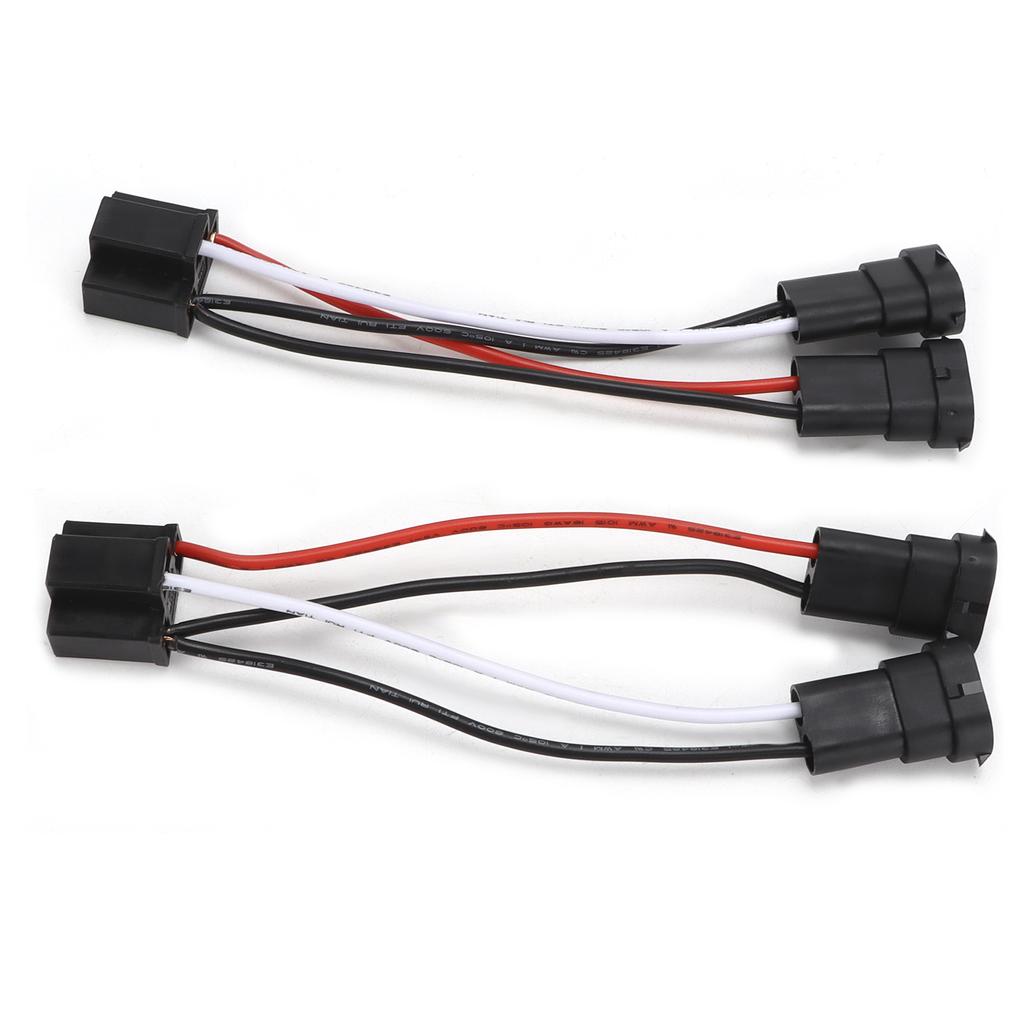 2pcs H4 9003 To H11 Conversion Wire Harness Adapter for Car Headlight Fog Light 12V‑24V