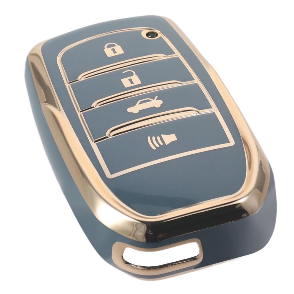 TPU Key Fob Cover for Toyota Key Fob Shell  for Toyota Crown Corolla Cross Highlander Camry