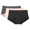 Lululemon Boxer Shorts Women's 3 Pack (Unisex) Briefs LW9DC6S | Mahogany Muse / Misty Shell / Pink Parade