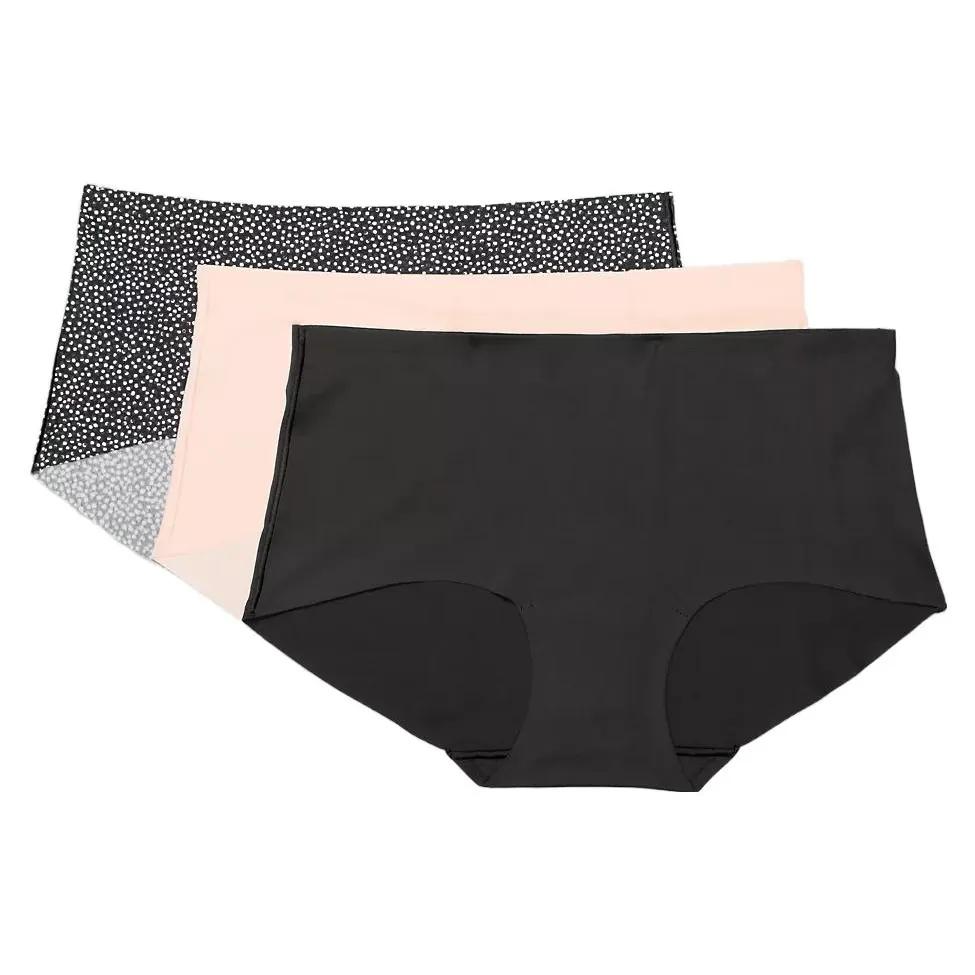 Lululemon Boxer Shorts Women's 3 Pack (Unisex) Briefs LW9DC6S | Mahogany Muse / Misty Shell / Pink Parade