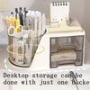 360 Degree Rotating Organizers Multi Function Pen Holder Desk Organizer Office Stationery Storage Accessories School Supplies