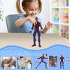 Articulated Action Figure Collectible Model Toy with Movable Joints for Display