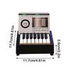 15 Tasten Klavier Kalender 2025 Noten Spielzeug Desktop Peripherie Schmuck Mit Musik Kalenderkarten Geschenk Für Fans