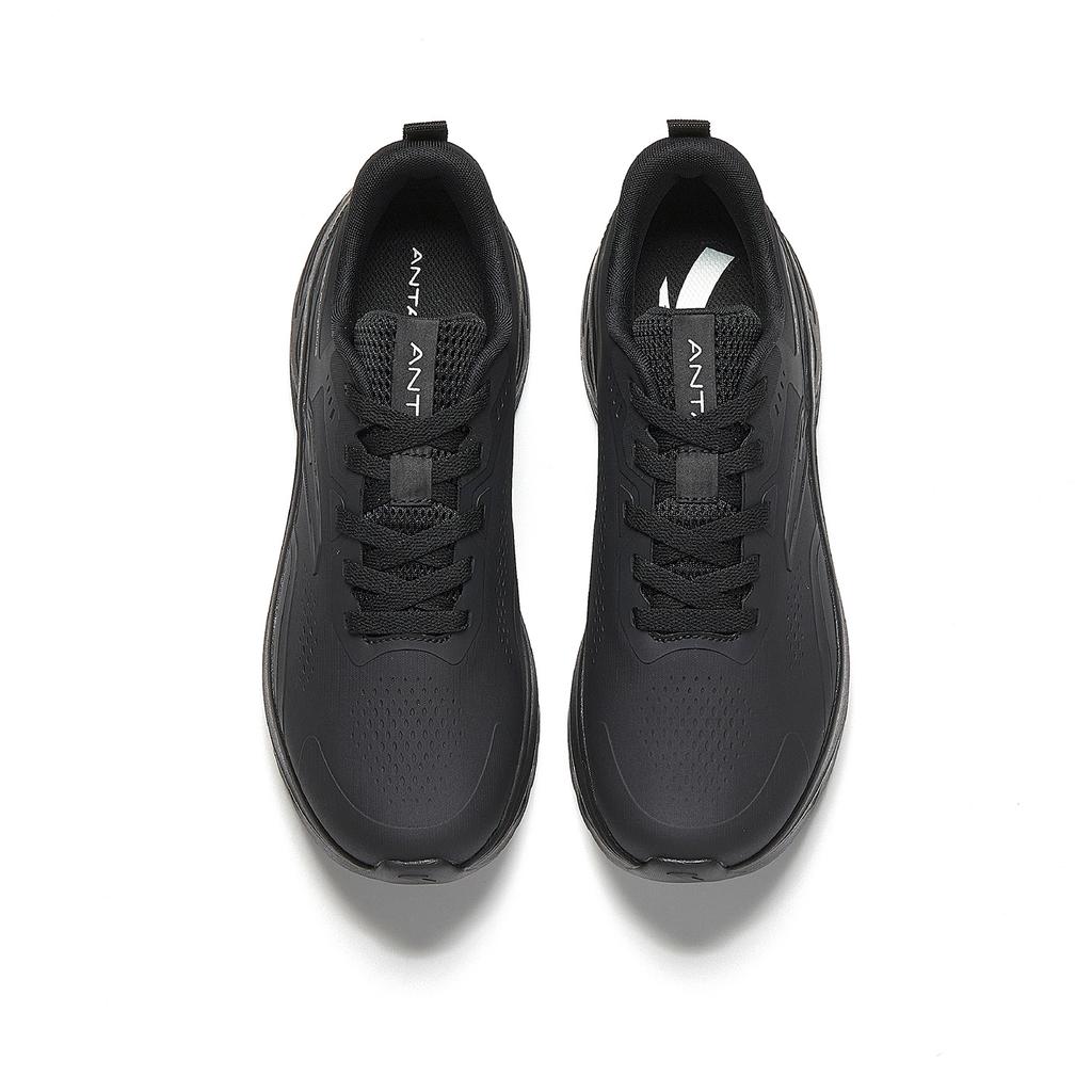 Anta Yichun Lightweight Thick Sole Shock Absorbing Casual Running Shoes Men Sneakers Basic-Black 912545533-1