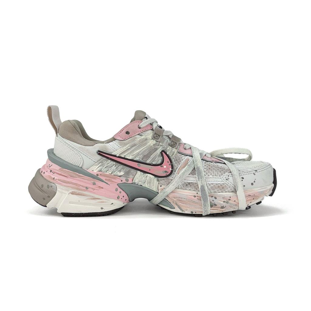 Nike V2K Run Slip Resistant Abrasion Resistant Slip Resistant Abrasion Resistant Low top Running Shoes Women's FD0736-103(Team405-1)