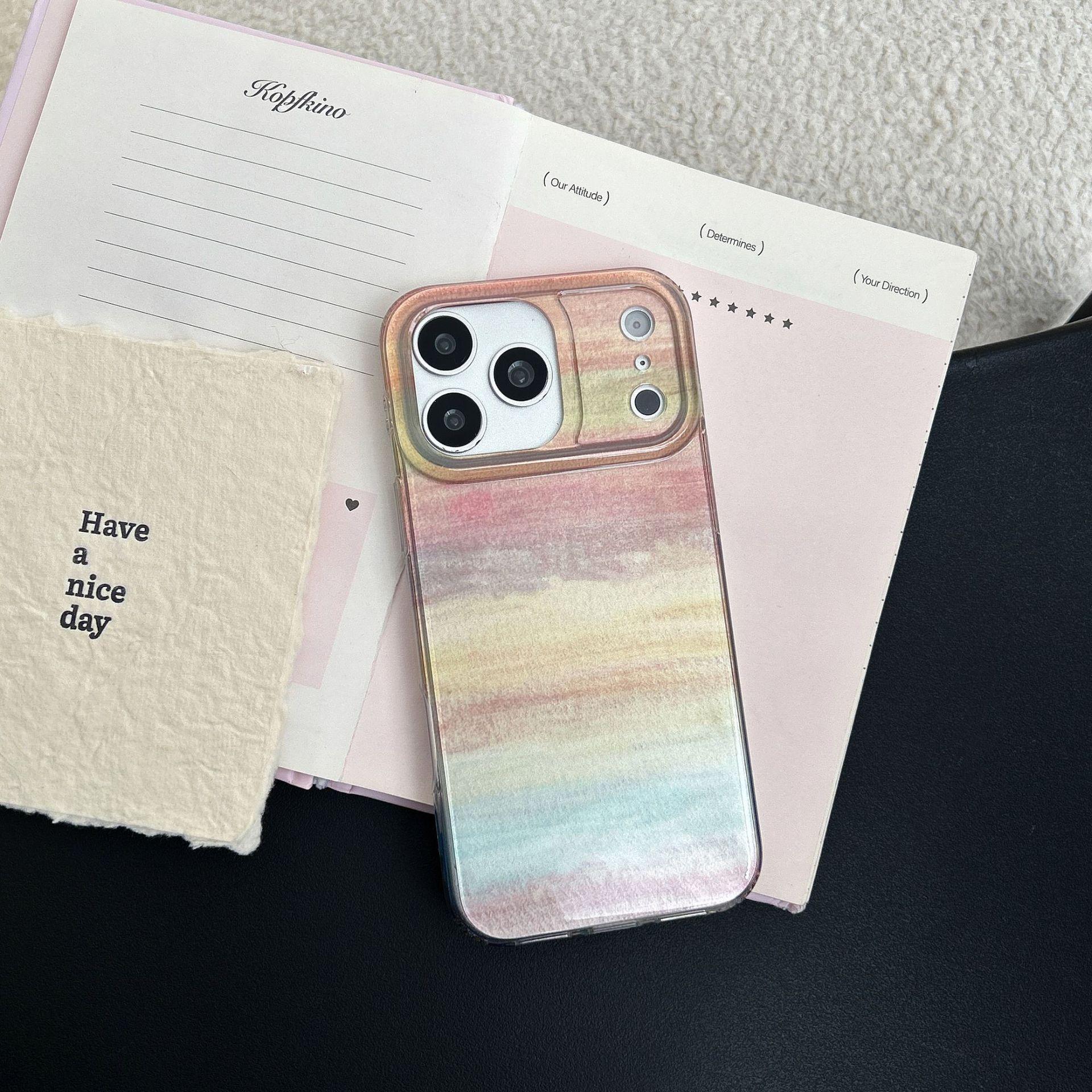 

Art Colorful Graffiti Dual-Layer Phone Case for iPhone 16/17 Pro Max 17 Pro Max