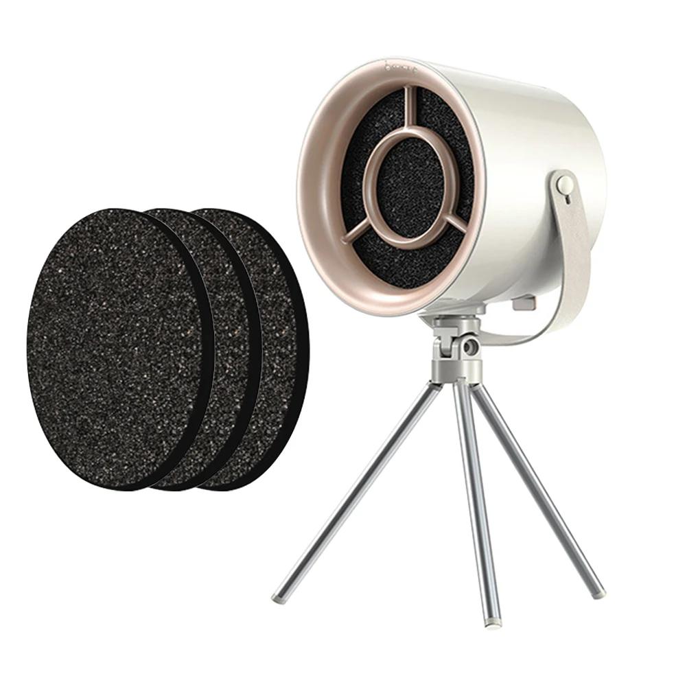 Desktop Range Hood Small Cooker Hood Large Suction USB Charging Portable Exhaust Fan with Filter 3 Gear for Indoor BBQ Hot Pot