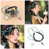 Tibetan Style Headbands Elastic Hair Hoop Beads Headbands for Women Girl