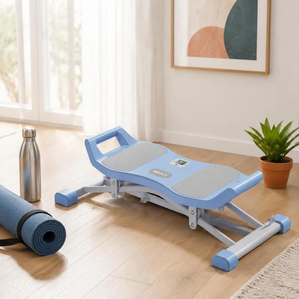 Portable Step Machine Twist Stepper Compact Home Workout for Women