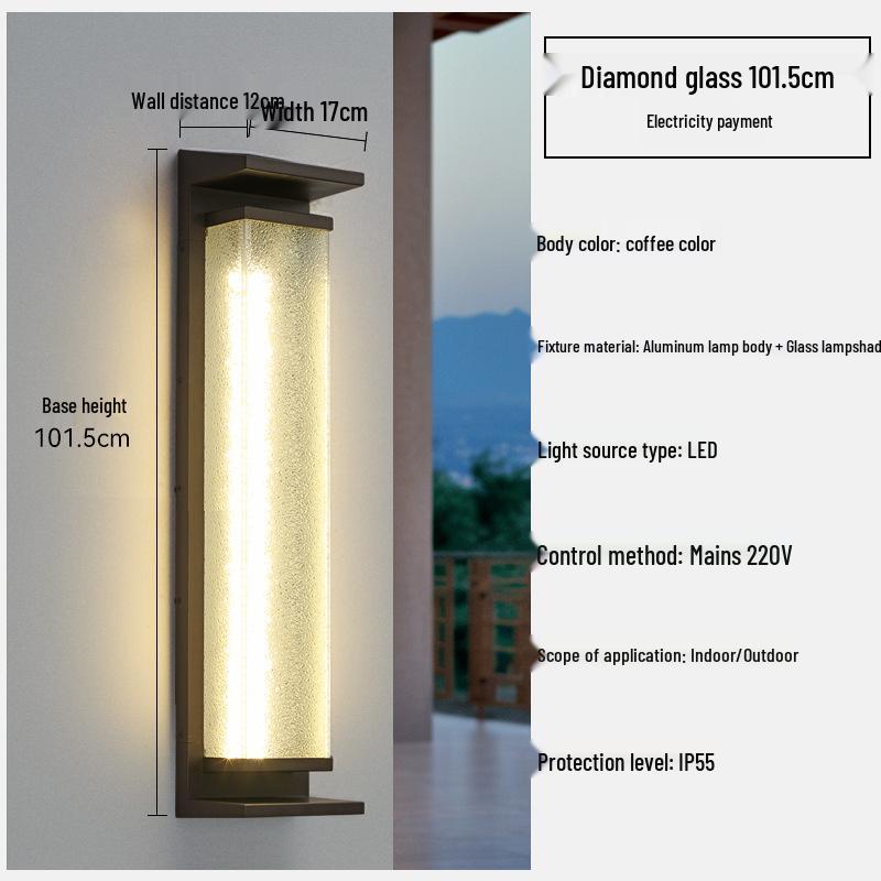Solar Italian-Style Courtyard Wall Light – Waterproof, No Wiring Needed