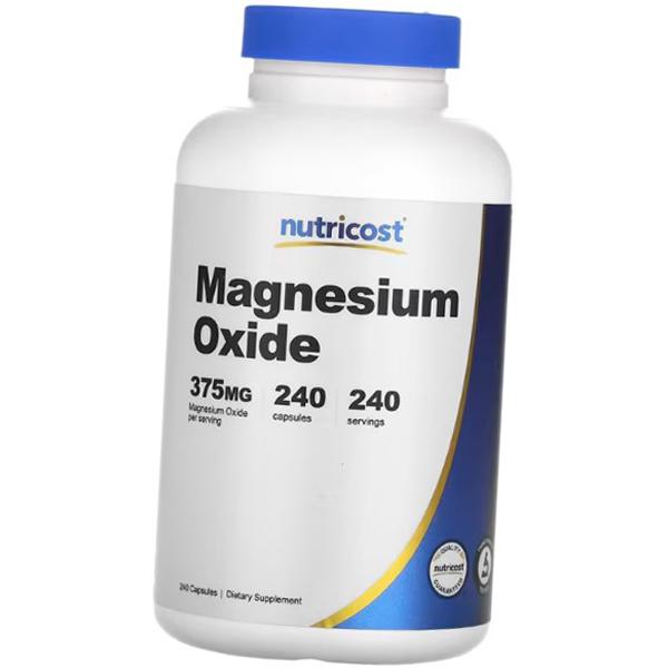 

Магнію Оксид, Magnesium Oxide 375, Nutricost 240капс (36647071) 240caps