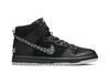 Men's Sneakers Nike SB Dunk High Black Bar Black/Black-Dark Grey