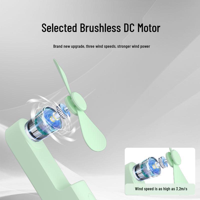 Best-Selling Multi-functional Portable Fan & Power Bank - Compact Handheld Cooling Solution and Smart Gift