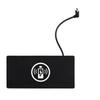 Black 15W Wireless Car Charger Pad for Mobile Phones, ABS Material