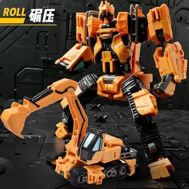 Transformation Toys Devastator Action Figure Mixmaster Scavenger Overload Hightower Scrapmetal Scrapper Longhaul Skipjack 8IN1 Poseable Articulated