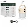 Solar Camping Light LED Rechargeable Hiking Lamp Waterproof Outdoor Flashlight Gear for Fishing Backpacking Tent Atmosphere Lamp