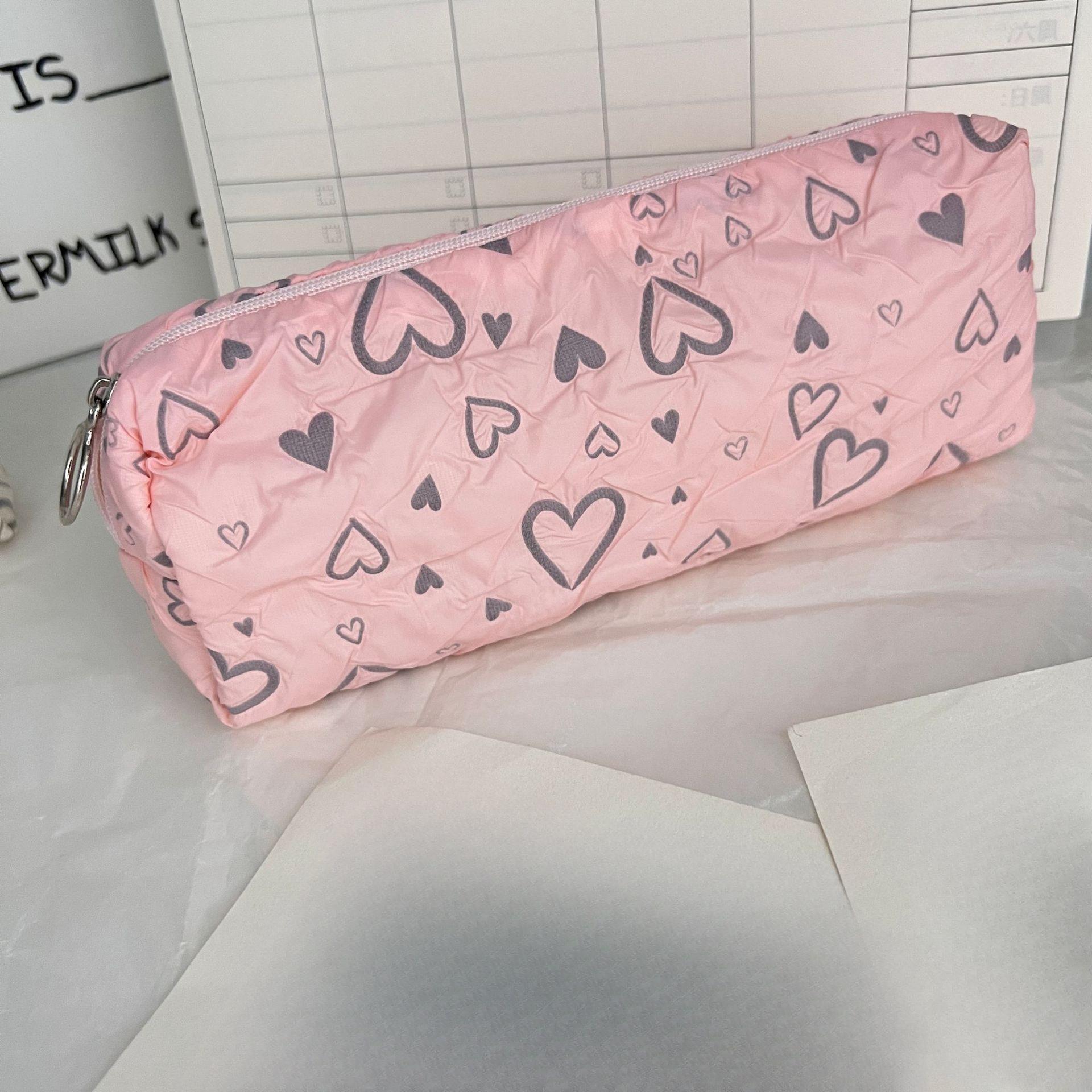 Сумка для ручки Love Сумка для канцелярских принадлежностей большой вместимости Школьные принадлежности Сумка для канцелярских принадлежностей Косметичка