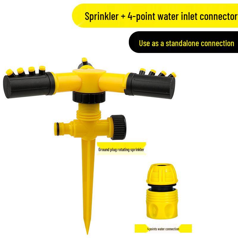 360° Rotating Sprinkler for Gardens and Lawns – Automatic Irrigation System