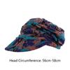 Brim Girls Cap Foldable Earflap Mom Hat Cotton Peaked Cap Baseball Cap Ethnic Style Cap Women Hat