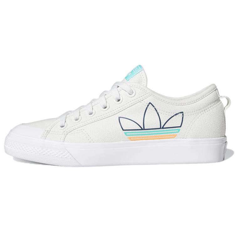 

Adidas Nizza Trefoil White Women s Q46353 36