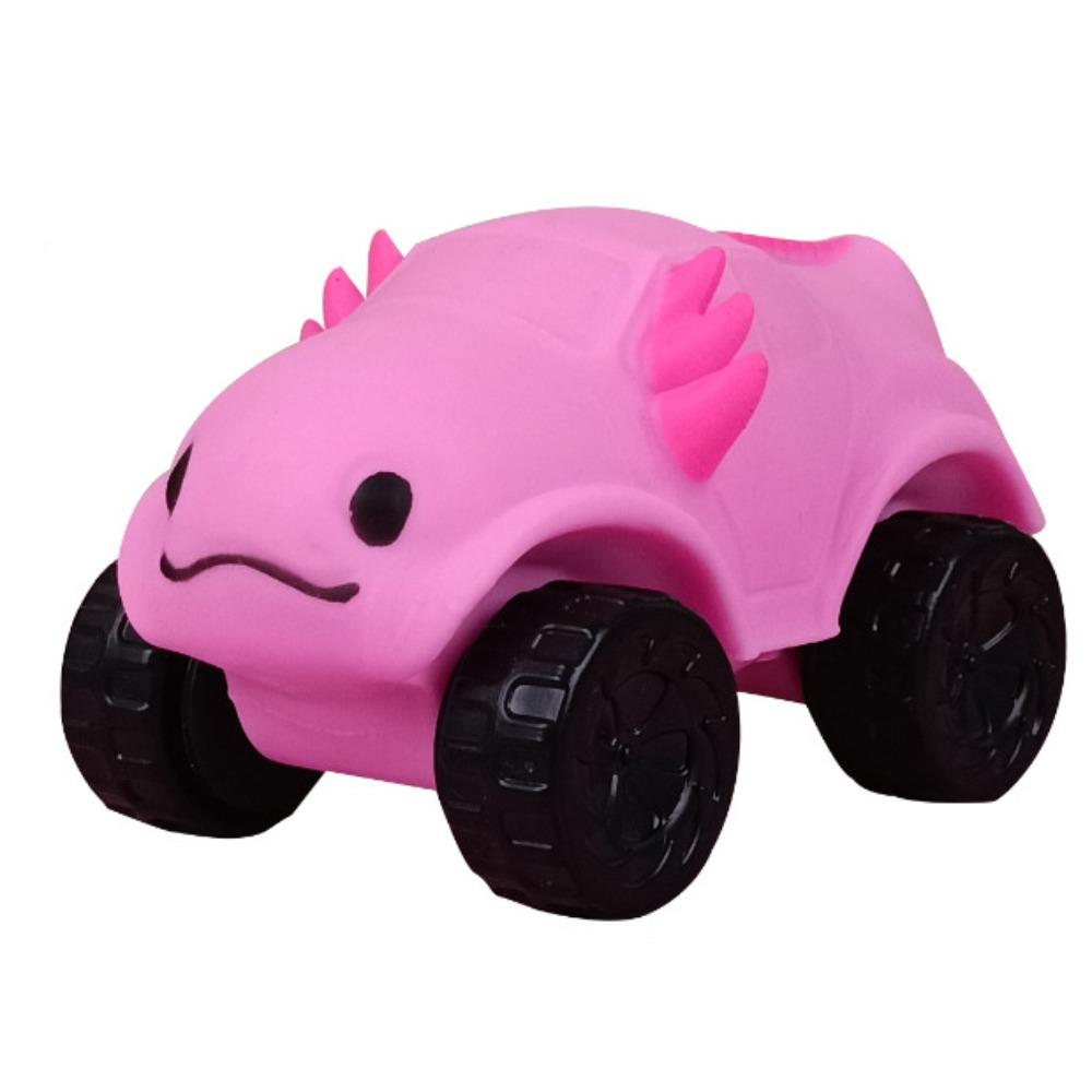 

High Elasticity Little Yellow Duck Squeeze Toy Decompression Stretching Car Toys Kids Tricky Doll Style 4