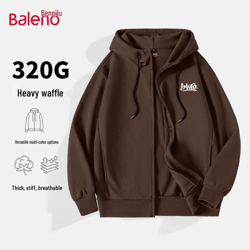 Baleno Men s Heavyweight Casual Hooded Jacket L
