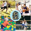 Extra Large Sports Ball Bag Mesh Durable Drawstring Bags  Football