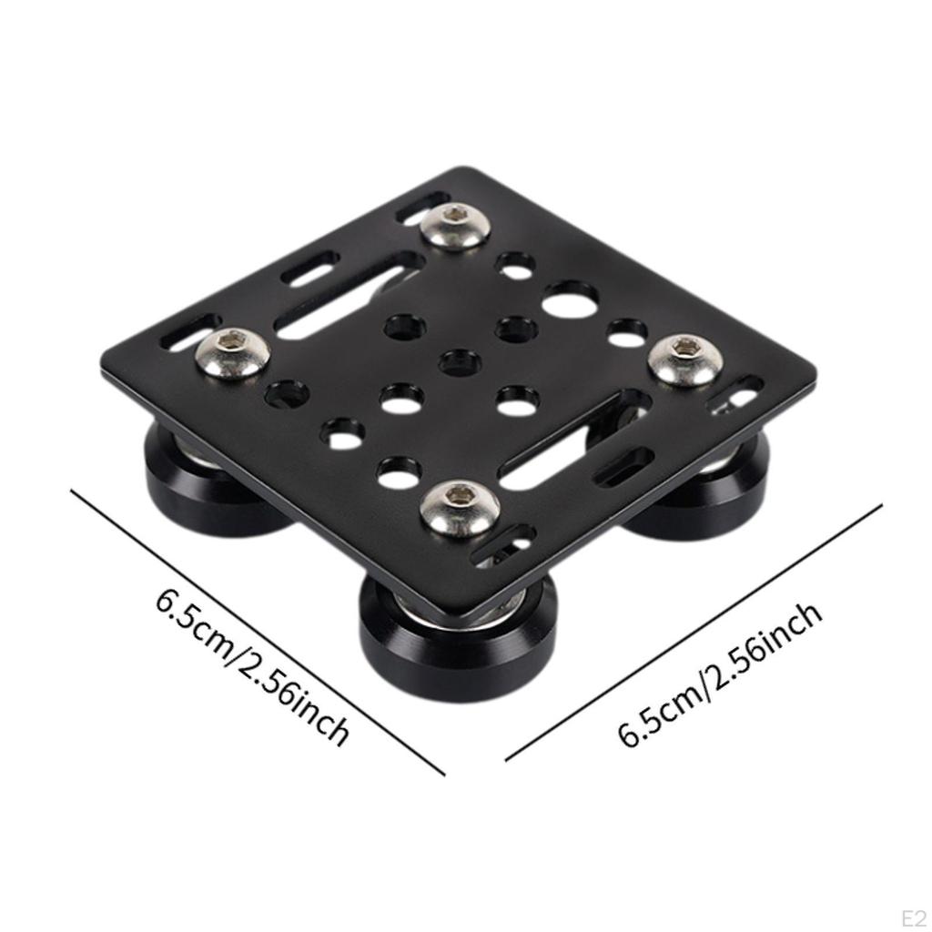 Aluminiumprofil-Steckplatz-Stützplatte Bauen Sie ein Portal Stabil Zuverlässig Leicht Einfach zu installieren