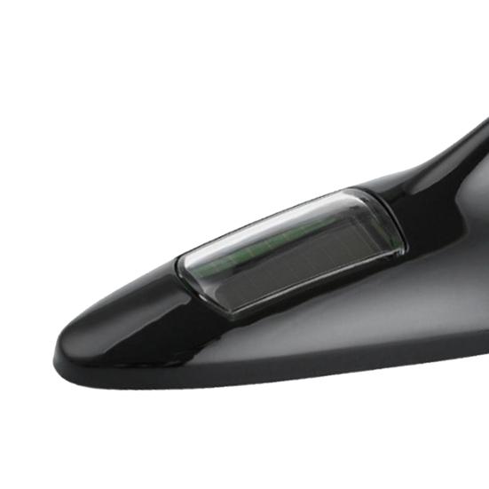 Anténní světlo Solární napájení Vysoký jas PC inženýrství Plastové výstražné LED světlo se žraločí ploutví pro auto