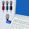 3/4 Level Condenser Microphone Bendable Metal Recording Microphone Mini Microphone  Live Broadcast