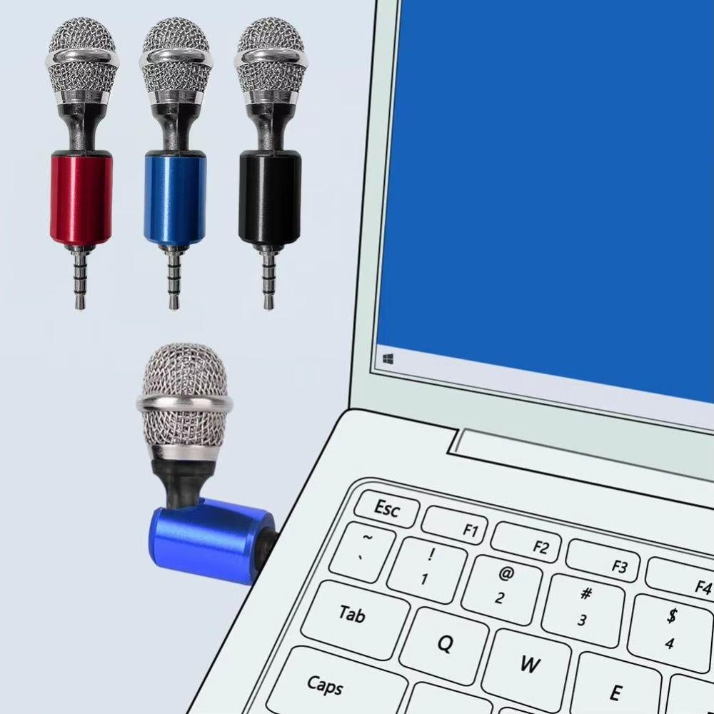 3/4 Level Condenser Microphone Bendable Metal Recording Microphone Mini Microphone  Live Broadcast