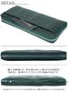 Green Crocodile Long Wallet for Men and Women, Authentic Crocodile Leather, Single Piece, Unparalleled Design, Round Zipper, Coin Purse, Card Slots,