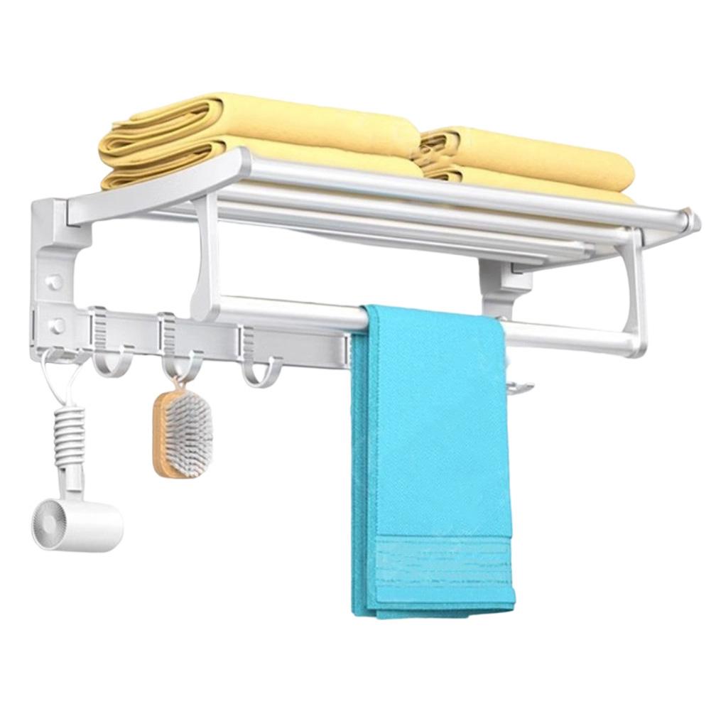 Aluminum Towel Rack Bathroom Towel Rack Rust Resistant