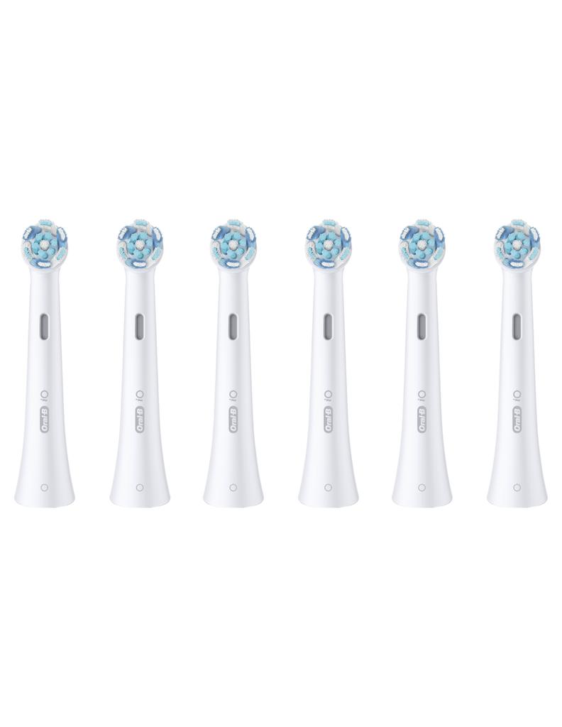 Oral-B Replaceable toothbrush heads | iO UltimateClean | Heads | For adults | Number of brush heads included 6 | White