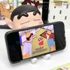 Crayon Shin-chan Anime Figure: Cute Desktop Doll and Mobile Phone Holder