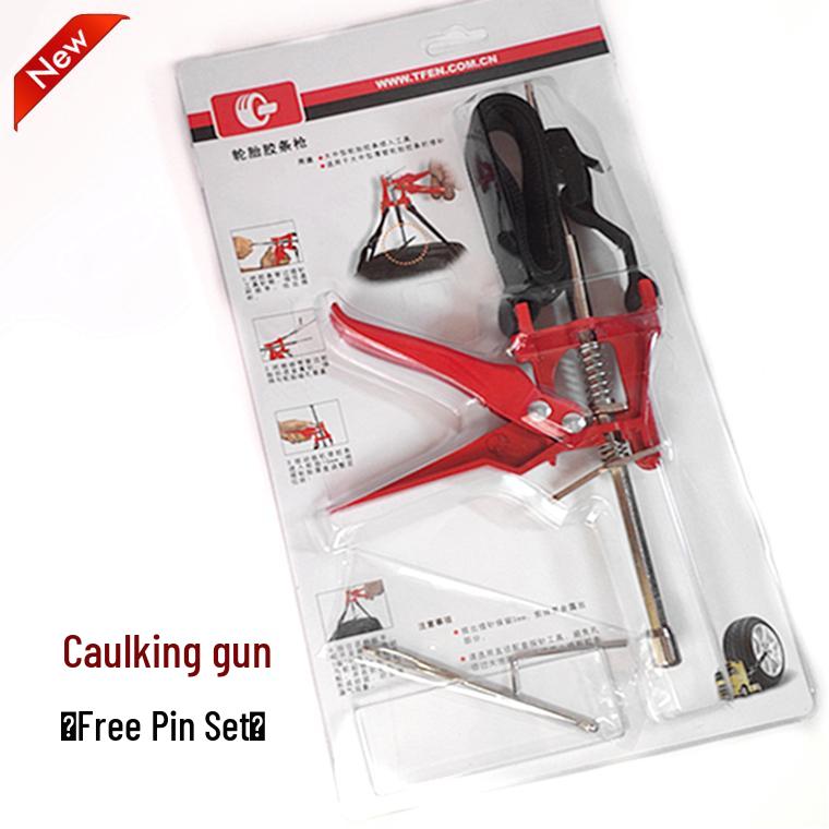 Car and Motorcycle Electric Tire Repair Kit with Quick Strip Gun