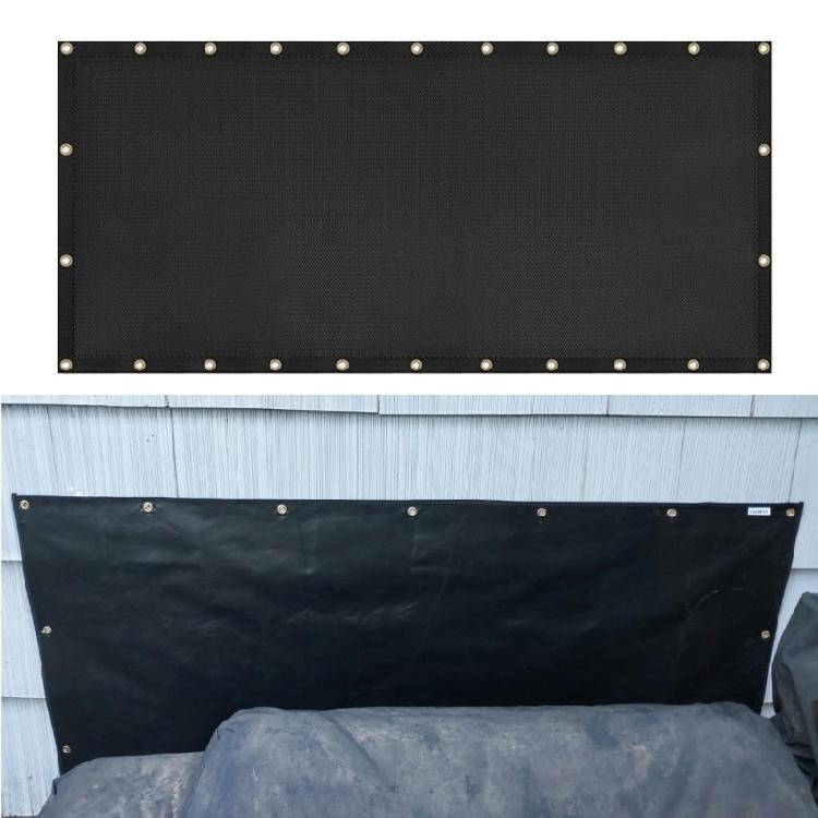 Feuerfeste Hitzeschutzmatten für Außen-Grills Hitzeschutzmatten Feuerfeste Zaumabdeckung Hinter Grills Hitzeschutzmatten Langlebig