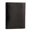 Wings Men' Cowhide Leather Wallet Black