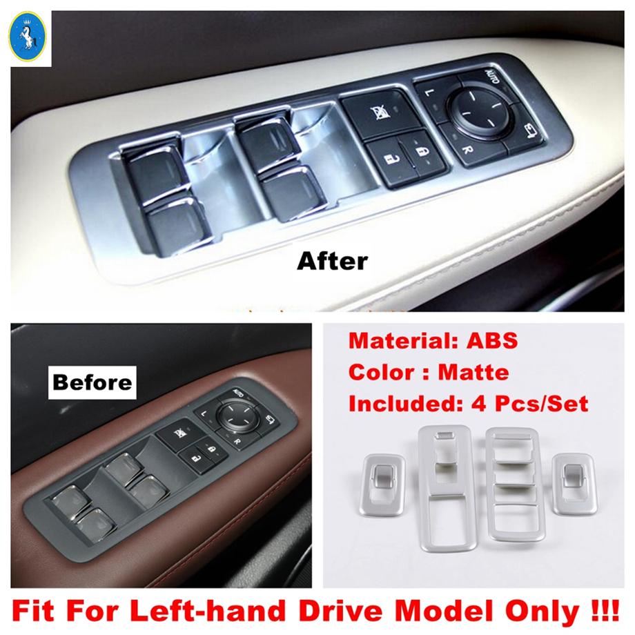 Накладка на рамку кнопки стеклоподъемника / плафона освещения салона / подсветки для чтения / кнопки багажника Для Lexus RX RX350 RX450h 2016 - Матовая Накладка Автоаксессуары Window Lift Button