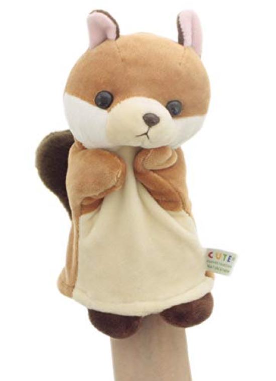 PUPPET COLLECTION NATURE & FARM Squirrel Hand Puppet for Kids