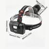 High Power LED USB Rechargeable Headlamp 3 Lighting Modes Zoomable Head Lights  Outdoor Activities