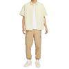 Nike Club SS25 Comfortable Skin-Friendly Fashion Versatile Short Sleeve Shirt Men Shirts Light-Khaki White HJ2027234