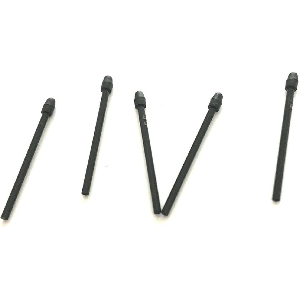 5 Pack Replacement Pen Nibs Black for Wacom Pro PTH-860 PTH-660,Cintiq DTH1620 1320