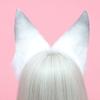Plush Foxes Ears Headband For Women And Kids Soft Hairpieces Comfortable Headwear Adjustable Animal Hair Accessory