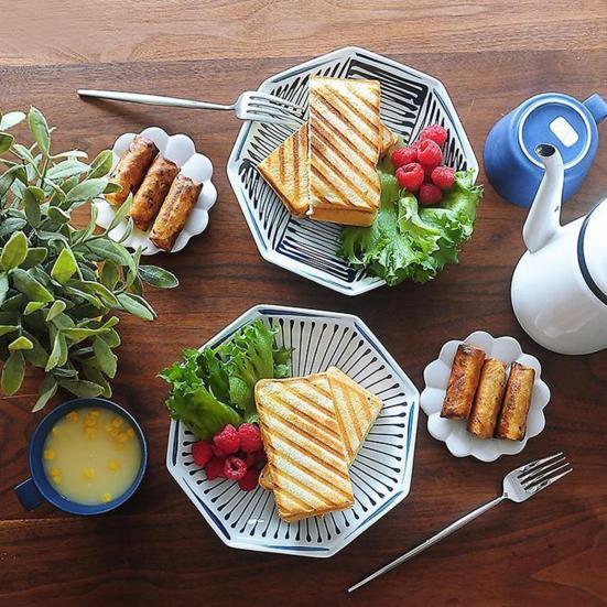 Praktikus szendvicsserpenyő, kétoldalas, tartós, könnyen tisztítható