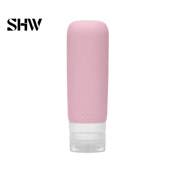 Travel Size Liquid Bottles 1/4Pcs Silicone Bottle for Toiletries, Leak Proof Container, Empty Cosmetic Refillable Squeeze Bottle, Essentials