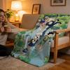 Throw High-Density Short Plush Blanket For Sofa Nap Room Soft Skin-Friendly Popular Games HUNTER×HUNTER