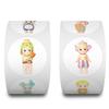 500 Stickers/roll Cartoon Sonnyangle Roll Stickers Kindergarten Reward Color Stickers Creative Hand Tent Tape