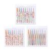 9PCS Crochet Hooks Set  MultiColor Ergonomic Crochet Hooks Crochet Lovers Gift